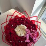 The “She said Yes” Bouquet (with letter initial)