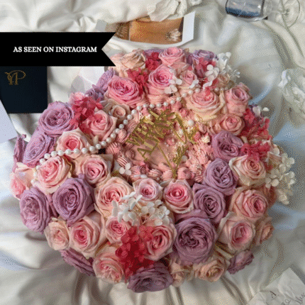 ‘We Love You’ Mini heart bouquet